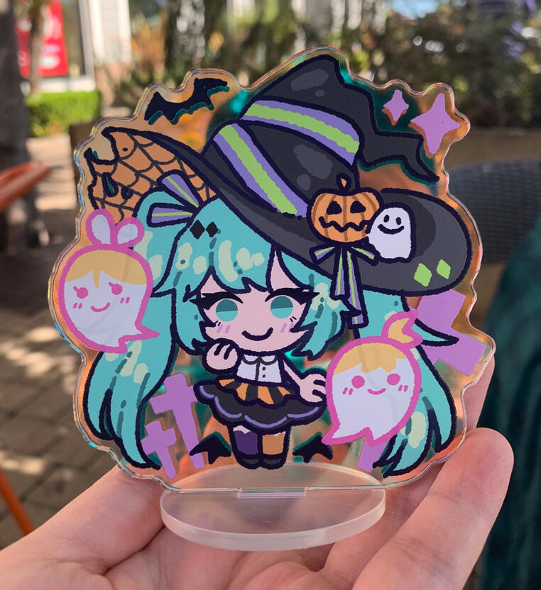 Halloween Miku acrylic standee