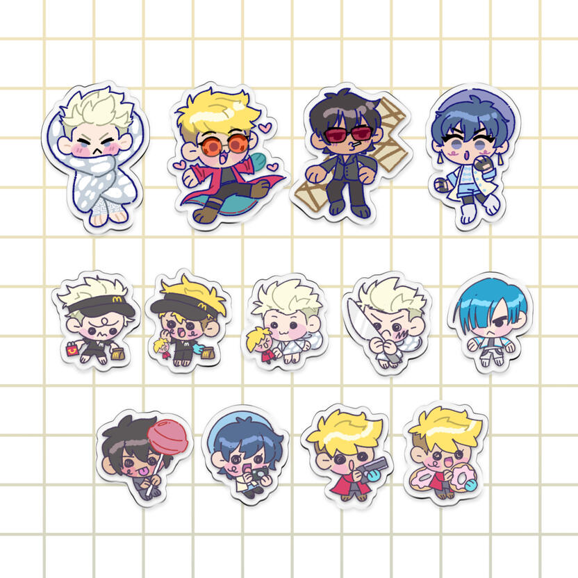 Trigun charms