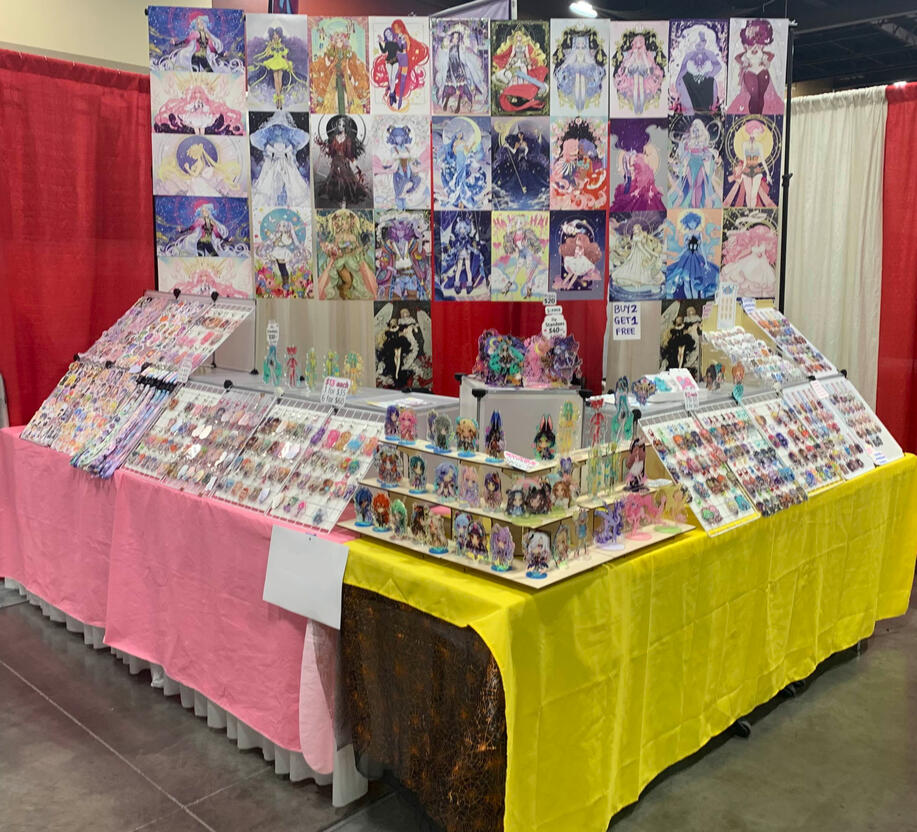 Phoenix Fan Fusion 2024 shared booth