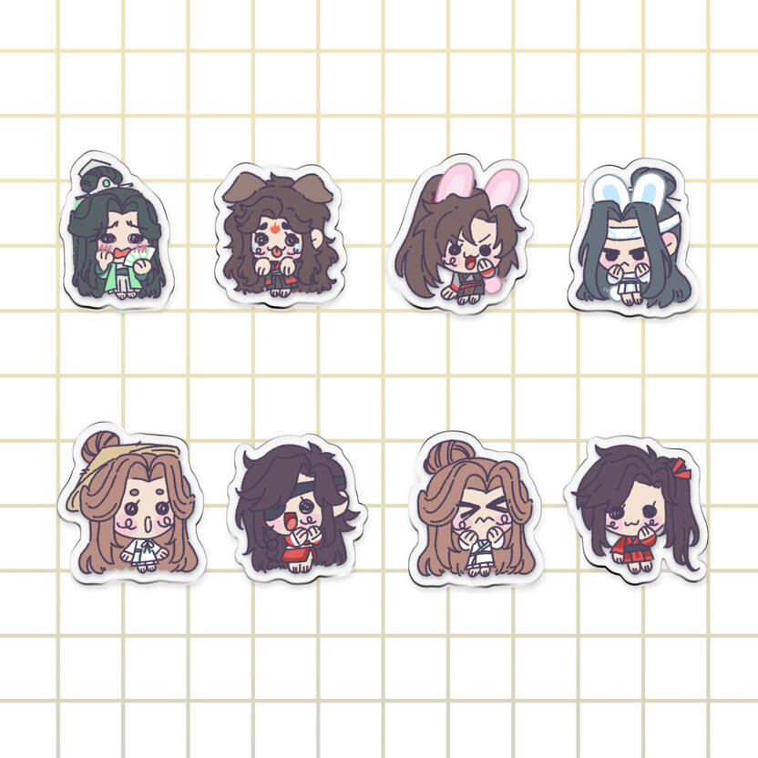 Danmei charms