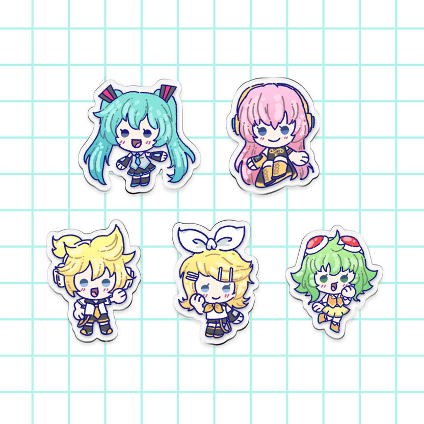 Vocaloid charms