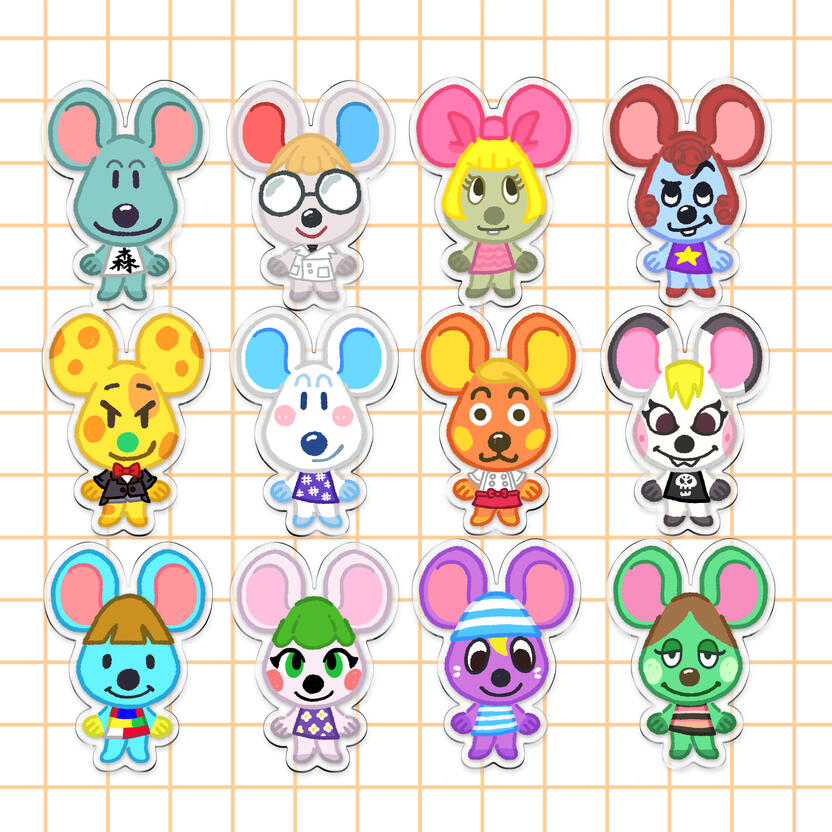 Animal Crossing Mice