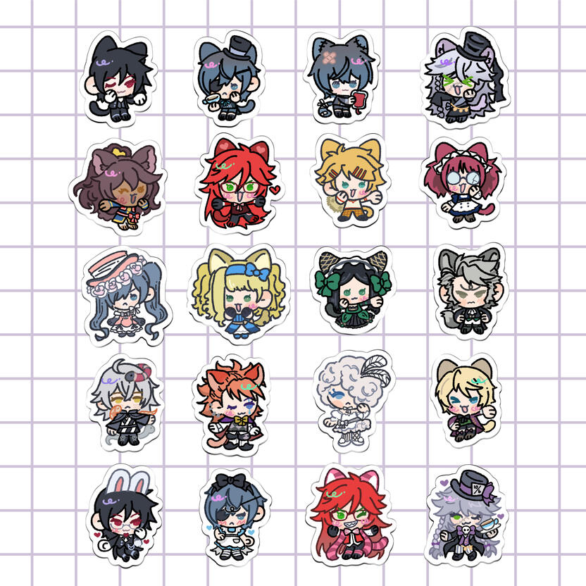 Black Butler charms