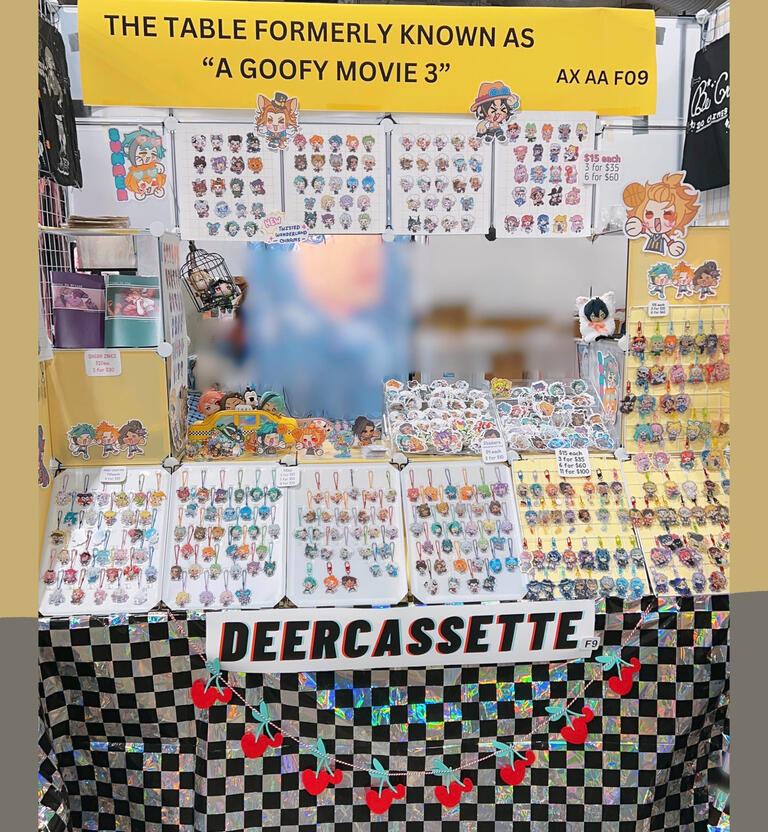 Anime Expo 2024 6ft table